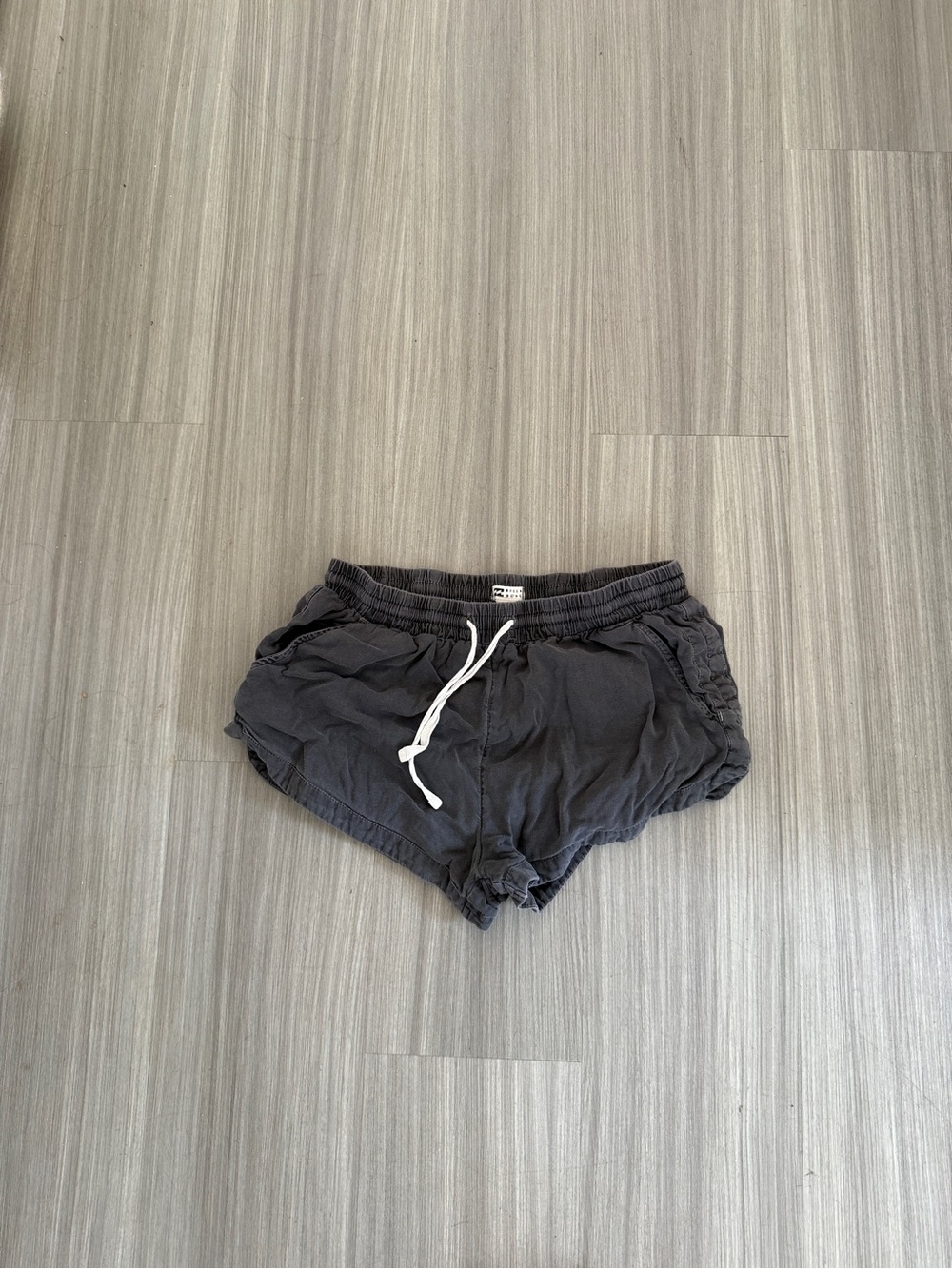Billabong Women's Relaxed Drawstring Shorts - Charcoal